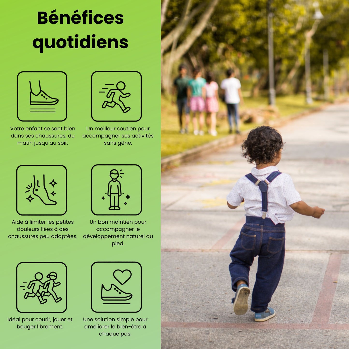 Arkastep Junior - soutien et croissance